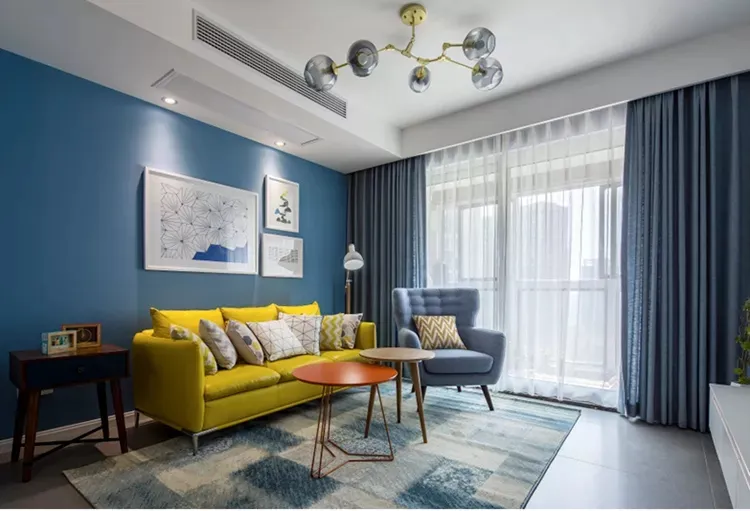 Professional Factory Supply Blackout Linen Like Flame Retardant Curtain Fabric for Hotel
