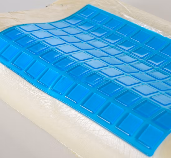 Almofada de gel refrescante por atacado Almofada de espuma viscoelástica de gel de gelo