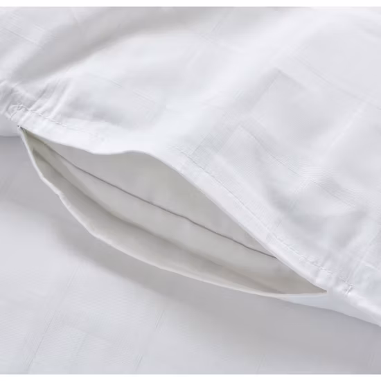 Lençol de cama de luxo de algodão para hotelaria roupa de cama para hotel