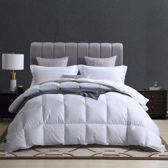 Colcha de cama edredom Duck Down Edredom para casa de hotel