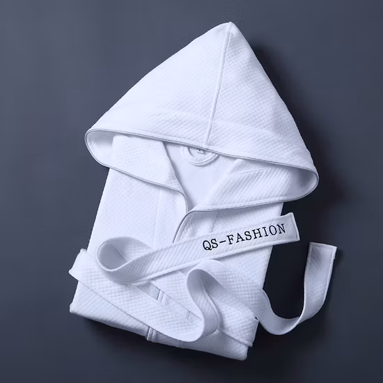 Roupões de banho personalizados 100% algodão SPA para hotel de luxo para homens e mulheres